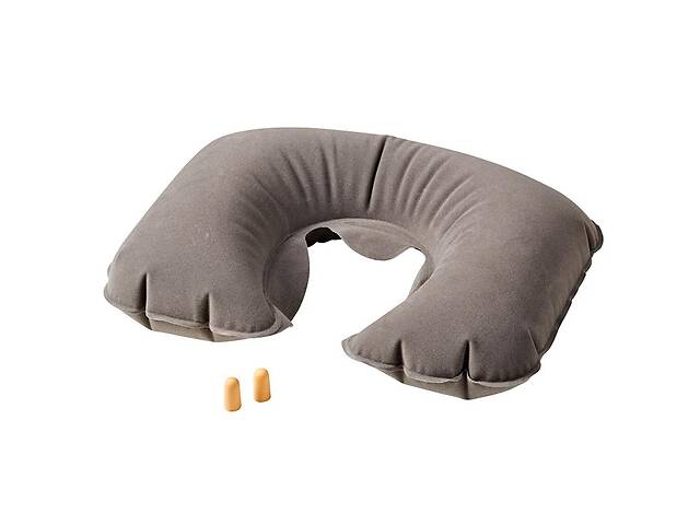 Подушка надувная, Wenger Inflatable Neck Pillow, серая