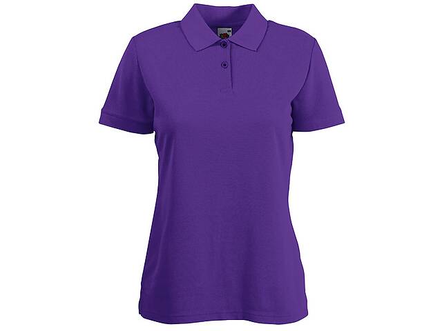 Поло Fruit of the Loom 65/35 Polo S Фиолетовый (0632120PES)