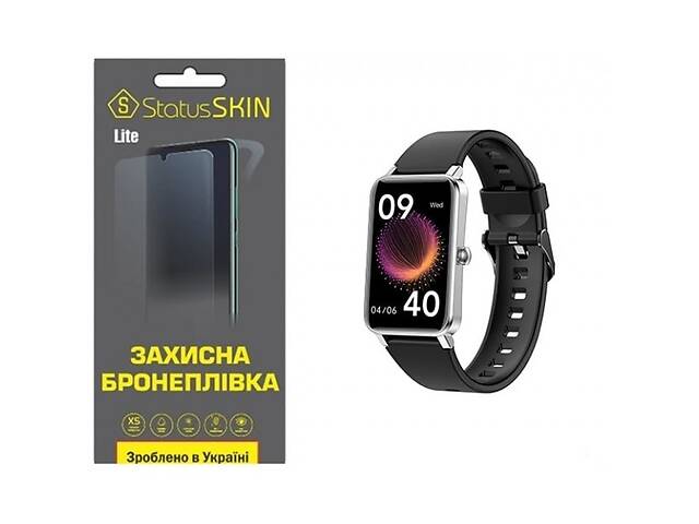 Полиуретановая пленка StatusSKIN Lite на экран Globex Smart Watch Fit Глянцевая (Код товара:25919)