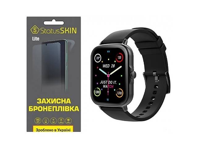 Полиуретановая пленка StatusSKIN Lite на экран Globex Smart Watch Me Pro Глянцевая (Код товара:28995)