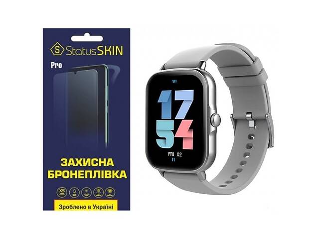 Полиуретановая пленка StatusSKIN Pro на экран Globex Smart Watch Me Pro Матовая (Код товара:29002)