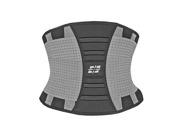 Пояс-корсет для підтримки спини Power System PS-6031 Waist Shaper Grey L/XL