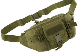 Поясная тактическая сумка E-Tac M16 с системой Molle Olive Green