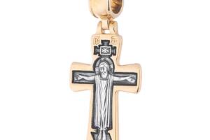 Православный крест Распятие. Божия Матерь Оранта 131451 Оникс