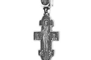 Православный крест Явление Христа женам-мироносицам. Икона Божией Матери Нечаянная Радость 131110 Оникс