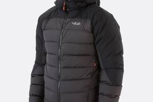 Пуховик Rab Infinity Alpine Down Jacket XL Черный-Серый