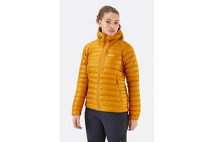 Пуховик Rab Microlight Alpine Jacket Women's 10 Желтый