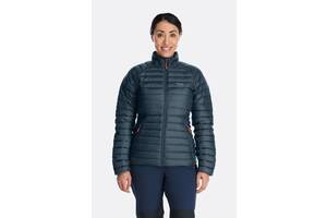 Пуховик женский Rab Microlight Jacket Womens 10 Темно-Синий