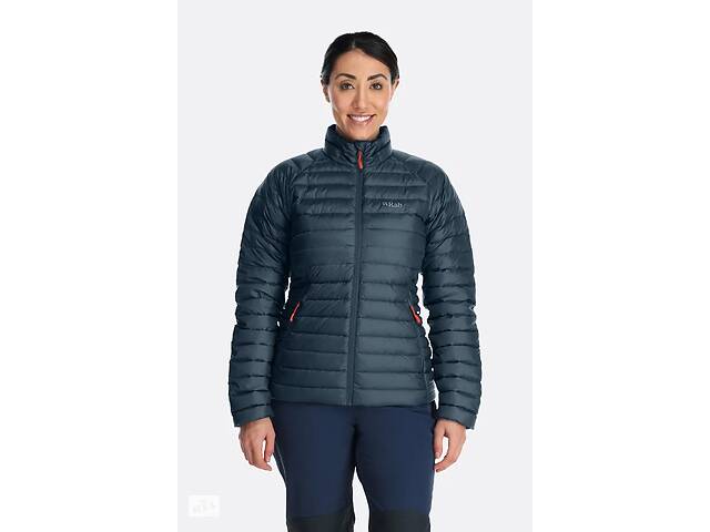 Пуховик женский Rab Microlight Jacket Womens 10 Темно-Синий