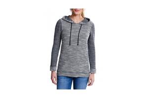 Пуловер Eddie Bauer Womens Kapuzenpullover NAVY MELIERT L Серый (GR4132NVM)