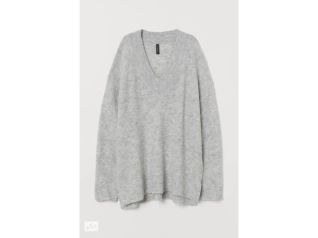 Пуловер H&M XS Светло-серый 8420011