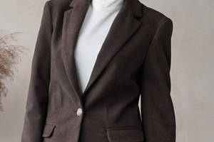 Пиджак женский LadyLike 167860183 40 коричневый