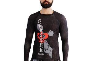 Рашгард Berserk Sport ММА Warrior Spirit M black (RS0274B)