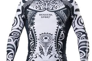 Рашгард Berserk Sport Polynesian Mask long sleeve L black (021947)