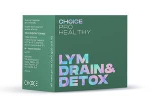 Растительный препарат для глубокой очистки организма LYM drain and detox Pro Healthy 60 капсул Choice