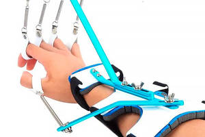 Реабилитационный тренажер Lesko для руки пальцев после инсульта травм разгибатель сухожилий руки пальцев