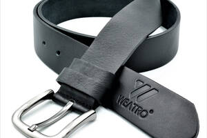 Ремень мужской кожаный Weatro m-kozh43-wtrua-0066 Черный