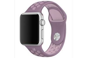 Ремешок ARM силиконовый Nike для Apple Watch 42/44 mm Purple plum