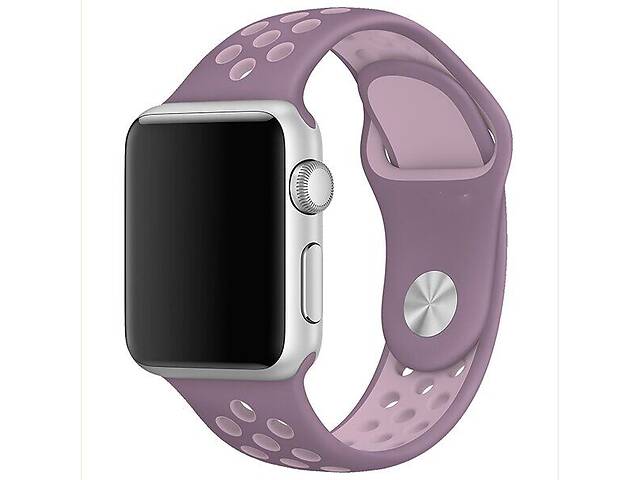 Ремешок ARM силиконовый Nike для Apple Watch 42/44 mm Purple plum