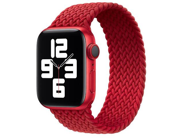 Ремешок Epik Braided Solo Loop AAA Apple watch 38/40 mm 135 mm Красный 1212984