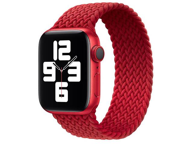 Ремешок Epik Braided Solo Loop AAA Apple watch 38/40 mm 145 mm Красный 1212990