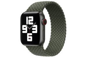 Ремешок Epik Braided Solo Loop AAA Apple watch 38/40 mm 155 mm Зеленый 1222855