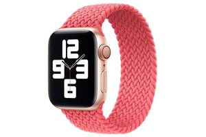 Ремешок Epik Braided Solo Loop для Apple watch 42mm/44mm 145mm Розовый