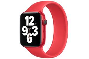 Ремешок Epik Solo Loop для Apple watch 38mm/40mm 177mm Красный / Red