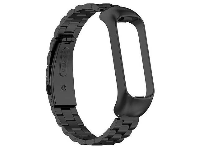 Ремешок MiJobs Steel Strap Samsung Galaxy Fit2 SM-R220 Black