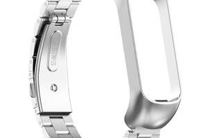 Ремешок MiJobs Steel Strap Samsung Galaxy Fit2 SM-R220 Silver