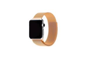 Ремешок Milanese Loop для Apple Watch 38/40mm ARM Series 5 4 3 2 1 Gold