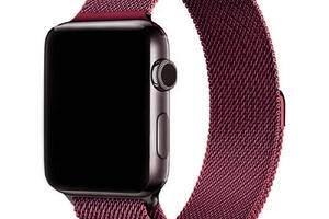 Ремешок Milanese Loop Strap Apple Watch 42 / 44 mm Rose Red