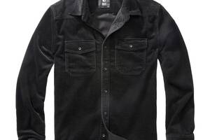 Рубашка Brandit Corduroy Classic Black (L)