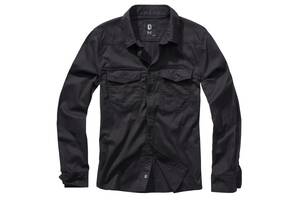 Рубашка Brandit Flanellshirt Black (L)