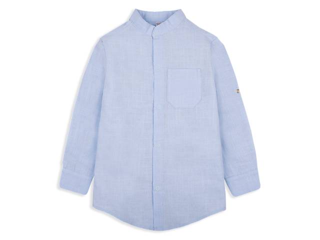 Рубашка детская для мальчика GABBI длинный рукав RB-20-2 Голубой на рост 104 (12027)