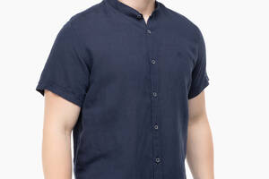 Рубашка классическая однотонная мужская Stendo 14212 XL Темно-синий (2000989627449)