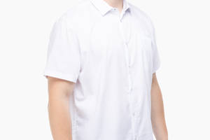 Рубашка классическая однотонная мужская Stendo 235004 4XL Белый (2000989740155)