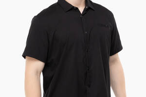 Рубашка классическая однотонная мужская Stendo 235004 5XL Черный (2000989740209)