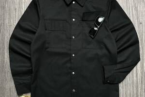 Рубашка котоновая черная Intruder XXL (1167824748/4)