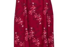 Рубашка ночная Nora Rose Violet 1335 10 S Burgundy Floral Print (5051877289178)