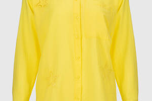 Рубашка однотонная женская AYN 1959 M Желтый (2000990421661)