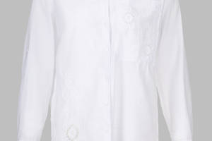 Рубашка однотонная женская AYN 1963 L Белый (2000990421586)