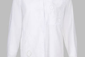 Рубашка однотонная женская AYN 1963 S Белый (2000990421562)