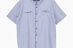 Рубашка с узором мужская Jean Piere JP8415-BX 4XL Белый (2000989877189)