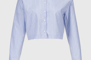 Рубашка с узором женская Noa Noa 1049 L Голубой (2000990401700)