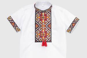 Рубашка с вышивкой для мальчика Козачок ФИЛИП 104 см Красный (2000989824657)