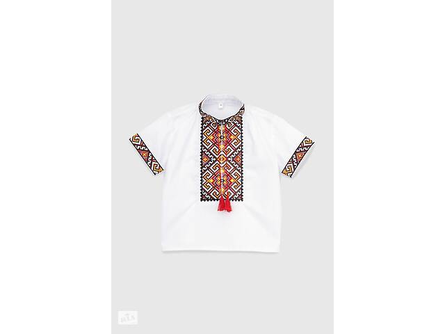 Рубашка с вышивкой для мальчика Козачок ФИЛИП 110 см Красный (2000989824664)