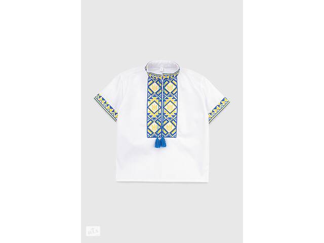 Рубашка с вышивкой для мальчика Козачок ТРИЗУБ 116 см Разноцветный (2000989824831)