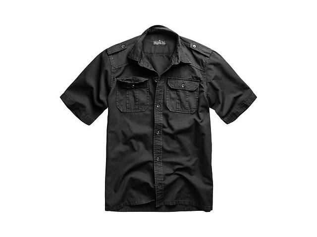 Рубашка Surplus M65 Basic Shirt 1/2 Arm Black (M)
