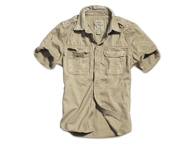 Рубашка Surplus Raw Vintage Shirt Beige S Бежевый (06-3590-63-M)